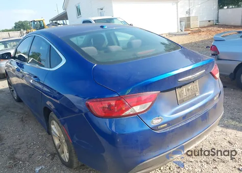 2015 Chrysler 200 Limited z USA, uszkodzony, nr VIN 1C3CCCAB9FN640407